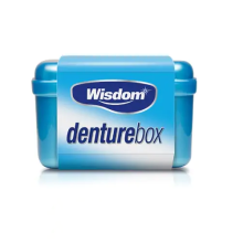 (1 Box) Wisdom Denture Box Dental Storage Case Container