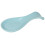 Now Designs Curved Stoneware Spoon Rest Eggshell Blue 3.5x7.75 in 1