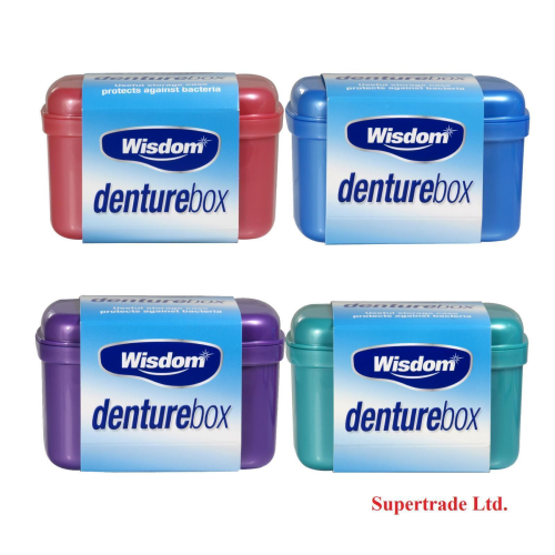 Wisdom (12 Boxes) Wisdom Denture Box Dental Storage Case Container 2