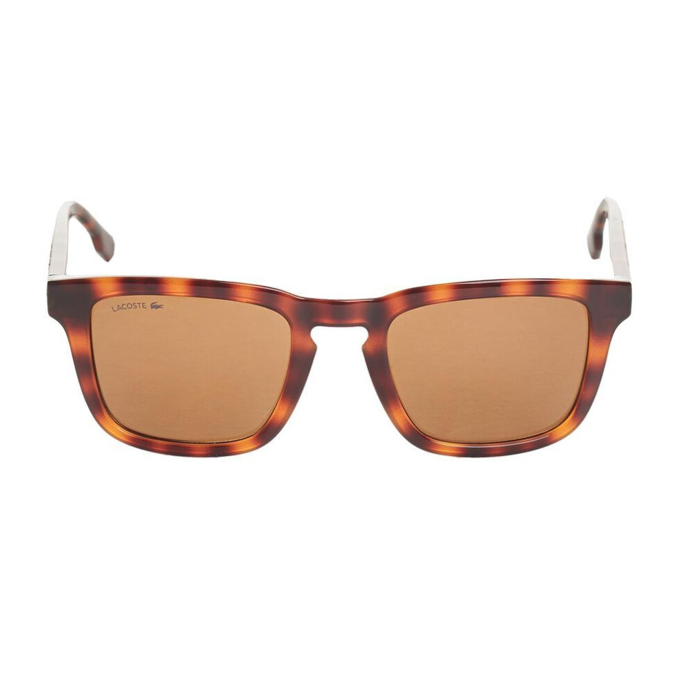 Lacoste (Brown, Tu) Gafas De Sol Rectangulares L951srg Para Hombre