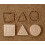 Yellow Door YD1026 Sensory Shape Stone Set 5