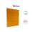 Papel de seda a granel laranja claro tangerina 15 polegadas x 20 polegadas - 100 folhas de papel de embrulho de presente premium feito nos EUA 5