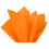 Papel de seda a granel laranja claro tangerina 15 polegadas x 20 polegadas - 100 folhas de papel de embrulho de presente premium feito nos EUA 1