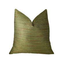 Plutus Brands Plutus Honeysuckle Handmade Throw Pillow 18 x 18 Taupe