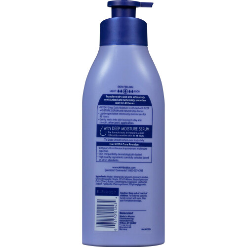 NIVEA NIVEA Shea Daily Moisture Bodylotion, 473 ml (4er-Pack) 2