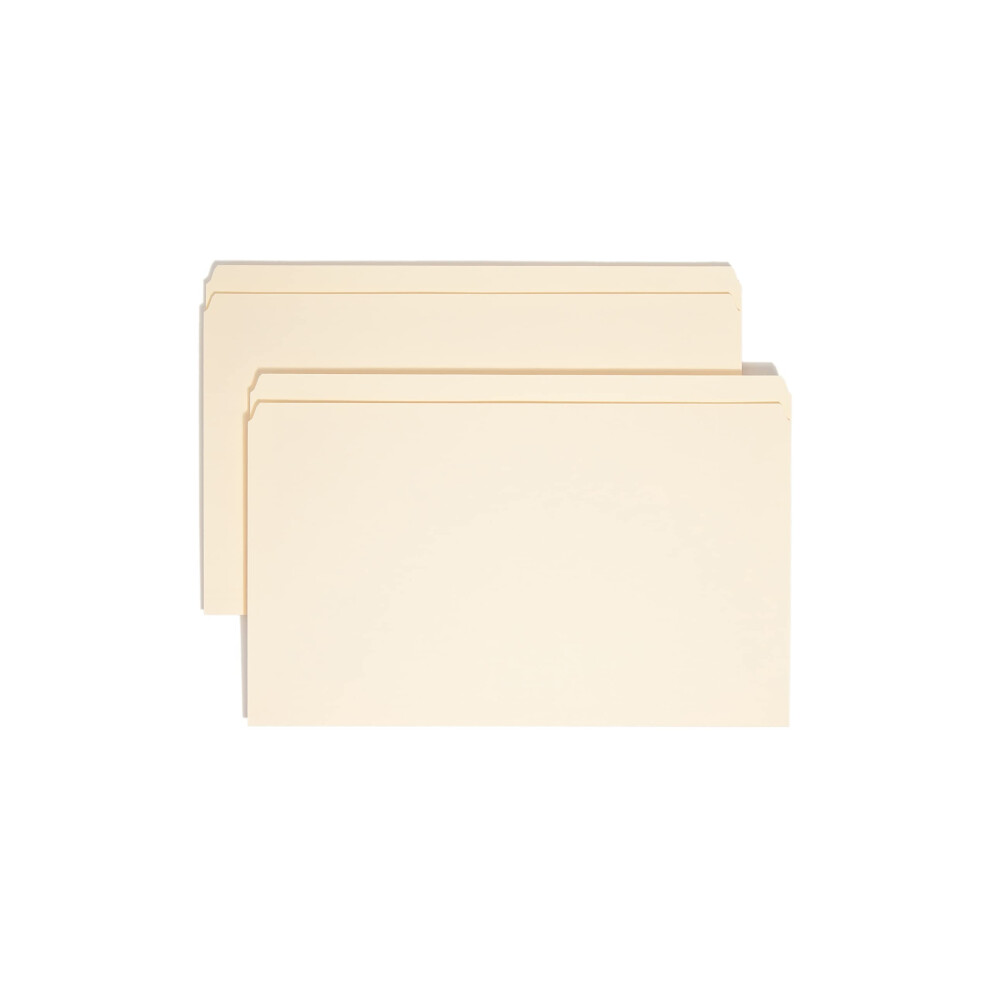 Photos - File Folder / Lever Arch File Smead File Folder, Straight-Cut Tab , Legal Size, Manila, 100 per Box (15300) 15300 (Not Undercut)