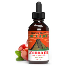 Aztec Secret 100% cist jojobov olej 2 OZ - Hlubok zvlhcovac vlasu a pokoky - lisovan za studena a nefiltrovan
