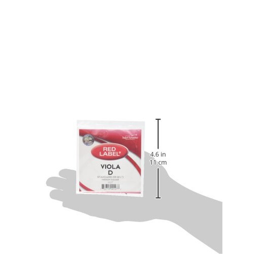 Super Sensitive Red Label Viola D String 15-16,5"""" Medium 2