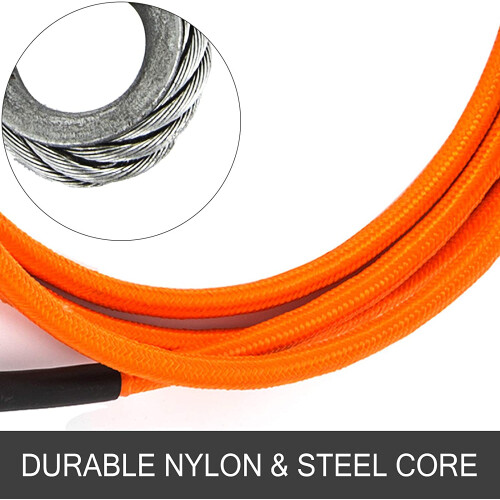Steel Wire Core Flip Line Kit Adjustable Climbing Positioning Rope 1