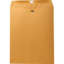 Nature Saver tervunna lskuvert - Spnne - #97 - 10"""" Bredd x 13"""" Lngd - 28 lb - Spnne - Kraft - 100 / Box - Kraft