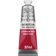Winsor & Newton Winton Oil Color  37ml (1.25-oz) Tube  Cadmium Red Deep Hue
