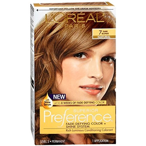 Pref Haircol 7 Größe 1ct L'Oreal Preference Haarfarbe Dunkelblond #7