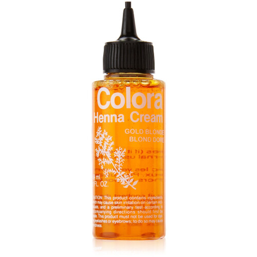 Colora Henna Creme Gold Blond 2 Fl Oz