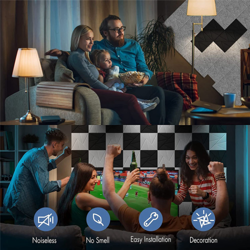 Painel de som de alta densidade para home studio office,4 2