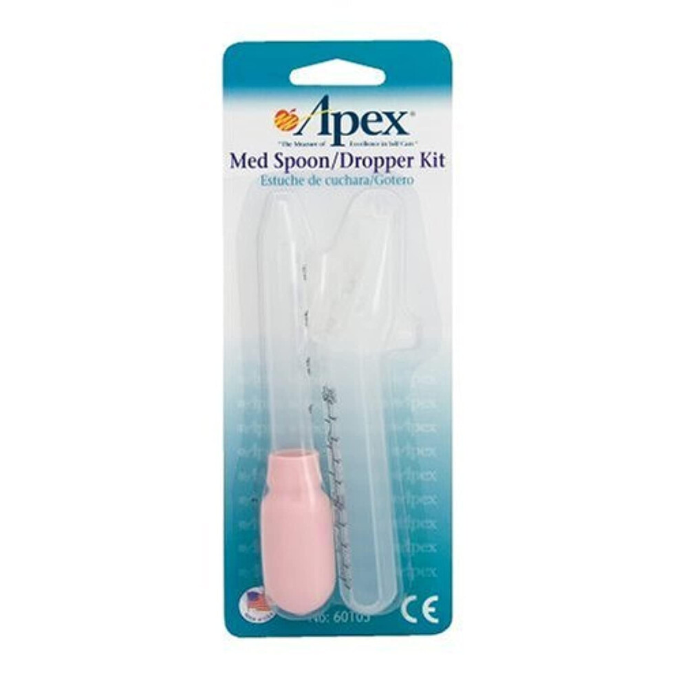 Apex Med Spoon/Dropper Kit, 1 spoon/dropper kit (Pack of 2)