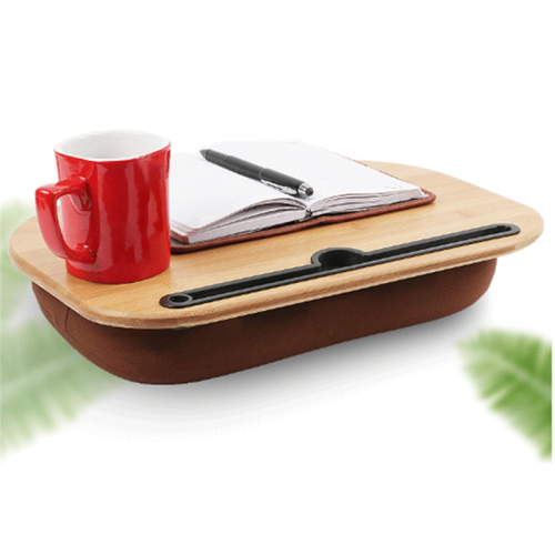Mesa de colo com almofada, suporte para laptop, suporte para laptop de até 14 polegadas 1