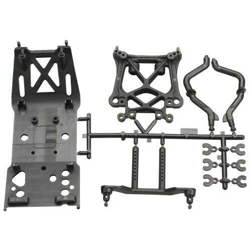HPI Racing 85234 Skidplatta/kroppsfäste/chocktornset
