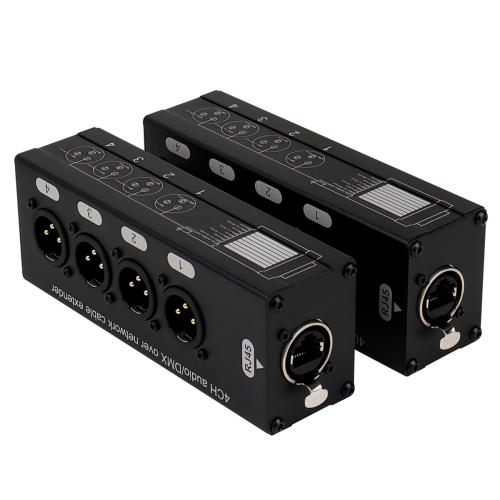 Extensor de sinal de rede DMX512 macho + fêmea 2