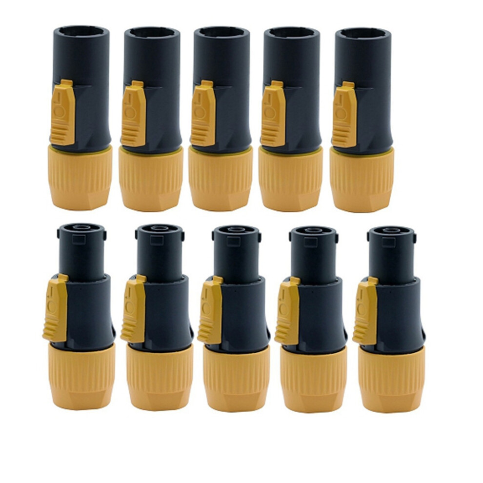 10Pcs Flame-Retardant Industrial Power Connector Power Plug 4852629094559