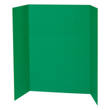 Spotlight 1-laags driebladig displaybord, 48"" breed x 36"" hoog, groen