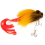 Mouse Fishing Fly Hooks Freshwater Lure Soft με διπλούς γάντζους κίτρινο 2
