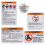 For Warning Decals Stickers Backed Banshee 3