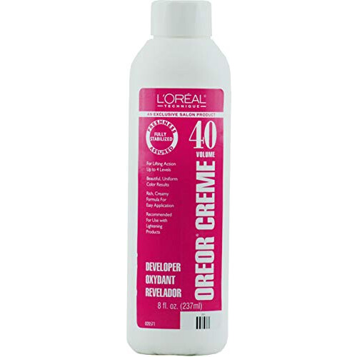 L’Oréal Paris L'Oreal Technique Oreor Creme 40 Volym Utvecklare | 8-Ounces | 1-Enhet