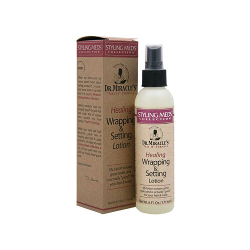 Dr. Miracles Healing Wrapping & Setting Lotion - Net Wt. 6 Fl. Oz
