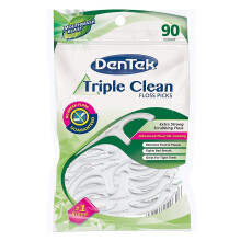 DenTek Floss Picks - Frisk mynte - 90 Antal