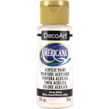 DecoArt Americana Acrylic Paint 2-Ounce Warm White