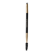 Pinceau     sourcils double face Billion Dollar Brows pour appliquer et estomper la poudre     sourcils