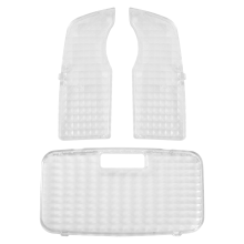 Lot de 3 caches transparents pour plafonnier intérieur Prius 2010-2015 - remplacement direct
