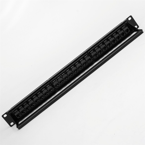 Θύρα επαφής 19 ιντσών 1U 24 θυρών CAT6 RJ45 (θύρα επαφής RJ45) 2
