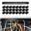 Θύρα επαφής 19 ιντσών 1U 24 θυρών CAT6 RJ45 (θύρα επαφής RJ45) 7
