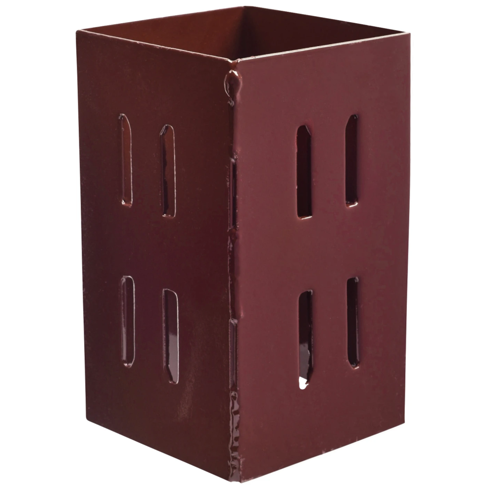 75Mm Timber Fence Post Extender Red Oxide (1 Pack) 5057708179205