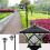 LED Solar Powered Traditional Garden Lamp Post Lamppost Lantern Light 5