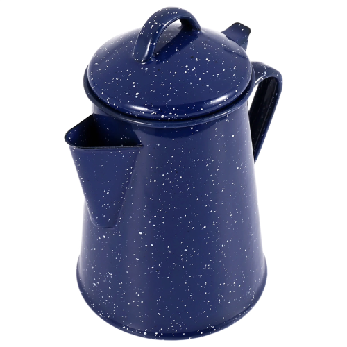 Cafetière émaillée 1,2 L, bouilloire à main, théière vintage 1