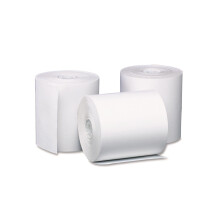 Iconex Direct Thermal Printing Thermal Paper Rolls 3.13"""" X 230 Ft White 8/Pack