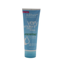 Alba Botanica Zeer verzachtende cr?e scheren ongeparfumeerd 8 Oz