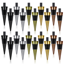 20Pieces Blank Bottle Stopper with Threaded Post for Wood Turning DIY