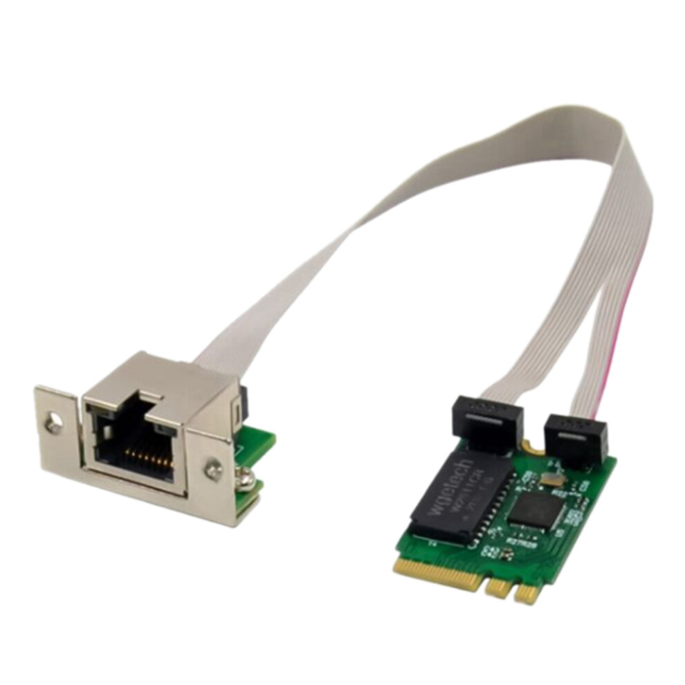 M.2 A+E 2.5G Ethernet Adapter 2.5G/1G/100M M.2 Network Card 8125B Com 4851244694854