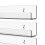 4Pcs Acrylic Clear Floating Bookshelf, Organizer Record Rack 5