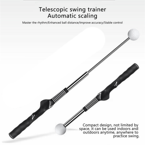 Golf Swing Oefen Stick Telescopische Golf Swing Trainer 2