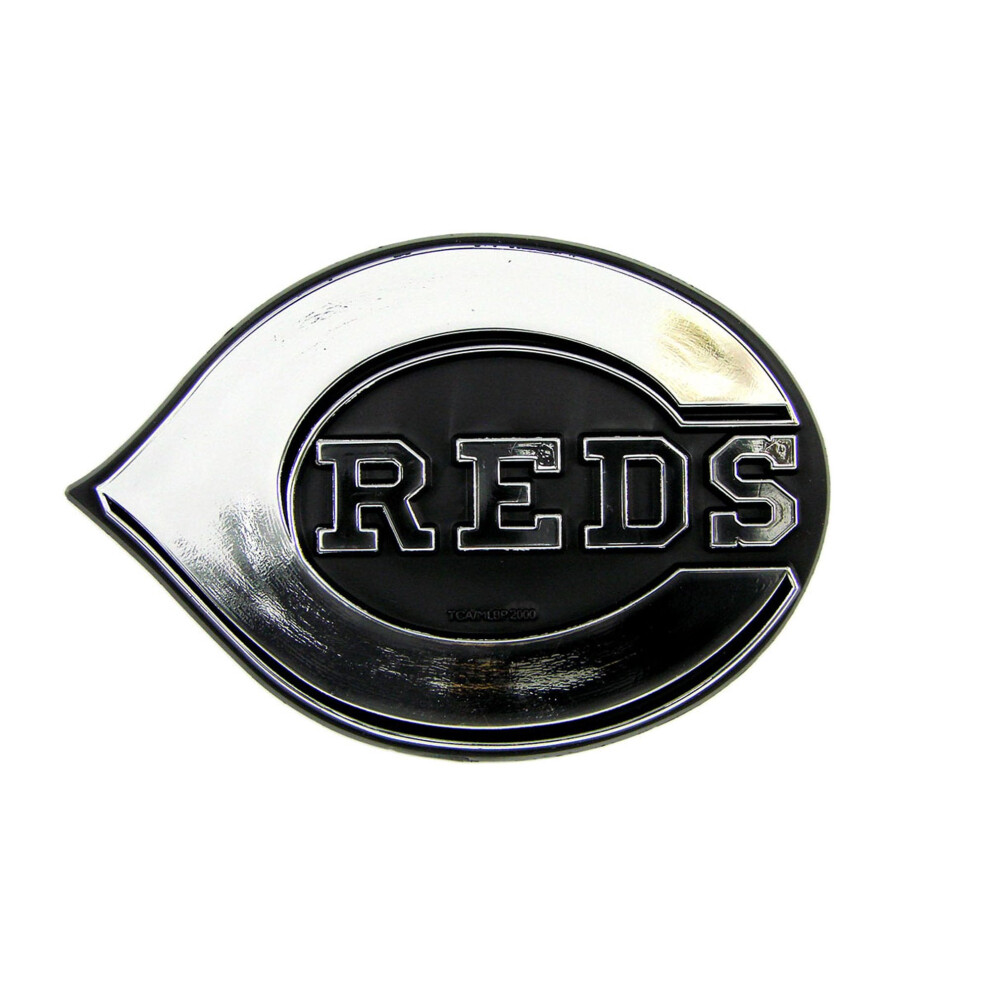 Fanmats Mlb - Cincinnati Reds Molded Chrome Emblem 681620530889
