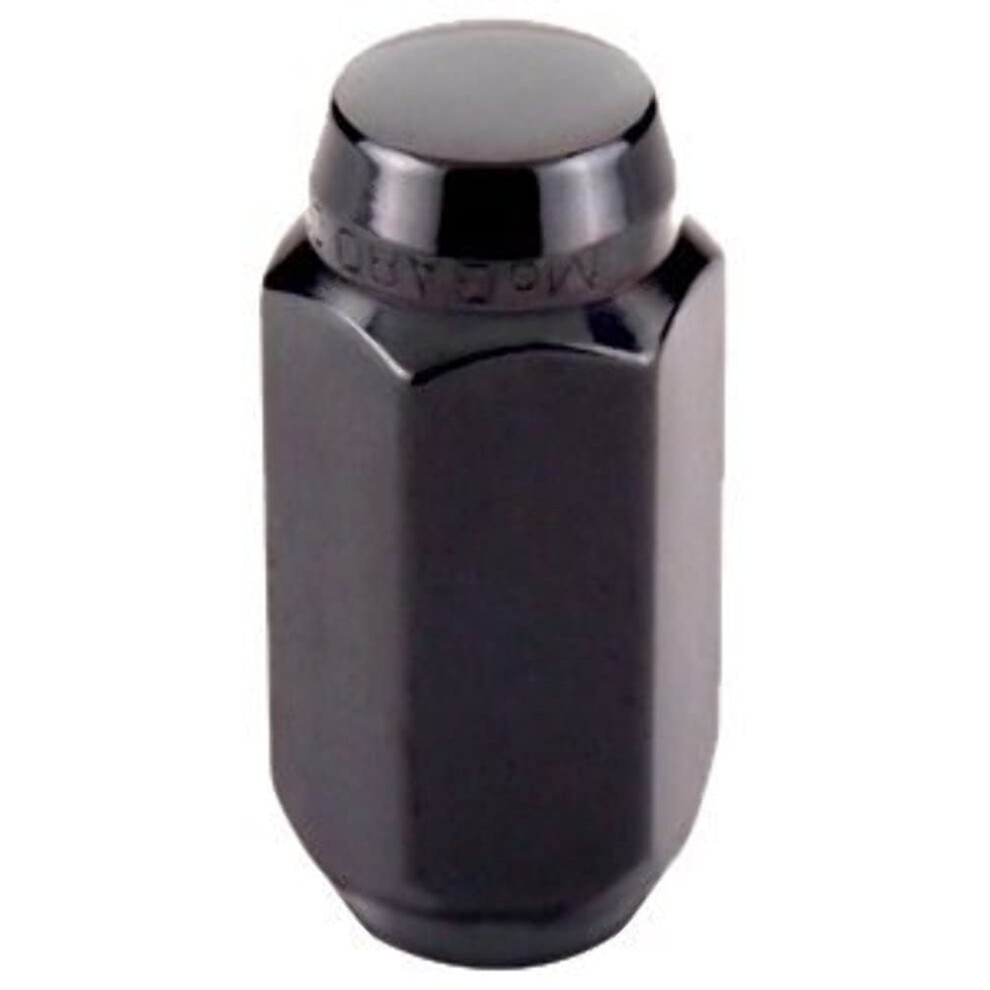 MCGARD 64024 Black Cone Seat Style Lug Nut Set (M14 x 1.5 Thread Size) - Set of 4-image-OPC-PGDFMYB-NEW