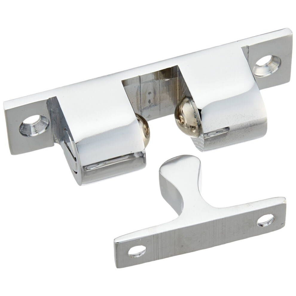 Photos - Door Lock Deltana BTC30U26 Solid Brass 3-Inch x 0.75-Inch Ball Tension Catch BTC30