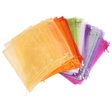 100Pcs Large Organza Bags, for Christmas Wedding