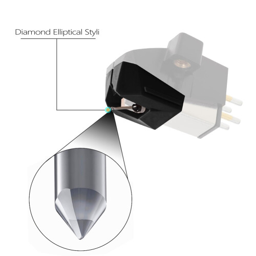 AT-VMN95E Diamond Replacement Stylus Needle for VM95 Series, 1