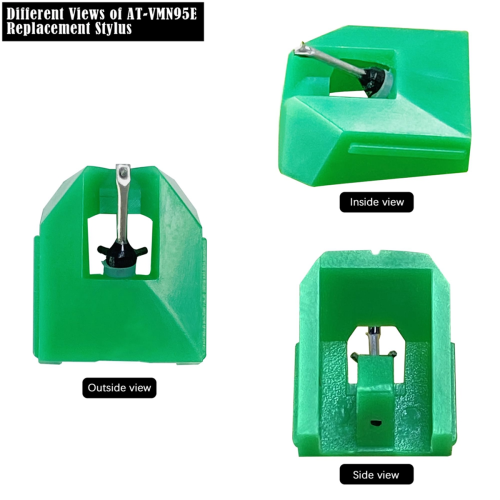 Record Player Needle for AT-VMN95E Stylu, Elliptical Turntable Needle 1