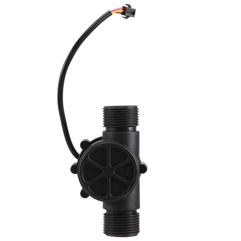 Water Flow Sensor Dn25 Dc3.5-24V 1 Inch 2-100L/Min Hall Flowmeter 4852629011952